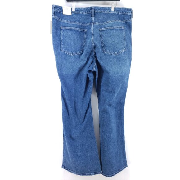 Universal Thread High-Rise Flare Jeans Women’s Size 22 Reg Denim Comfort Stretch - Picture 2 of 10